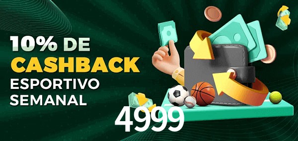 10% de bônus de cashback na 4999